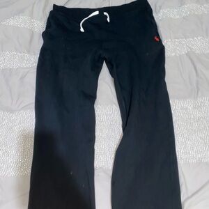 Ralph Lauren Black Polo Sweatpants
